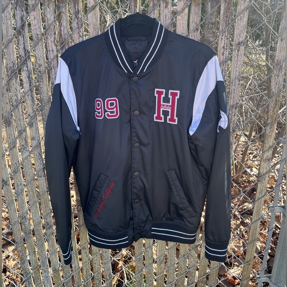 Hollister Baseball Los Angeles CA Jacket